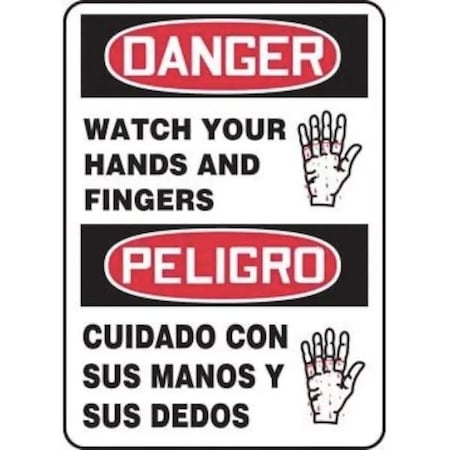 Accuform Danger Sign, SBMEQM030XV SBMEQM030XV